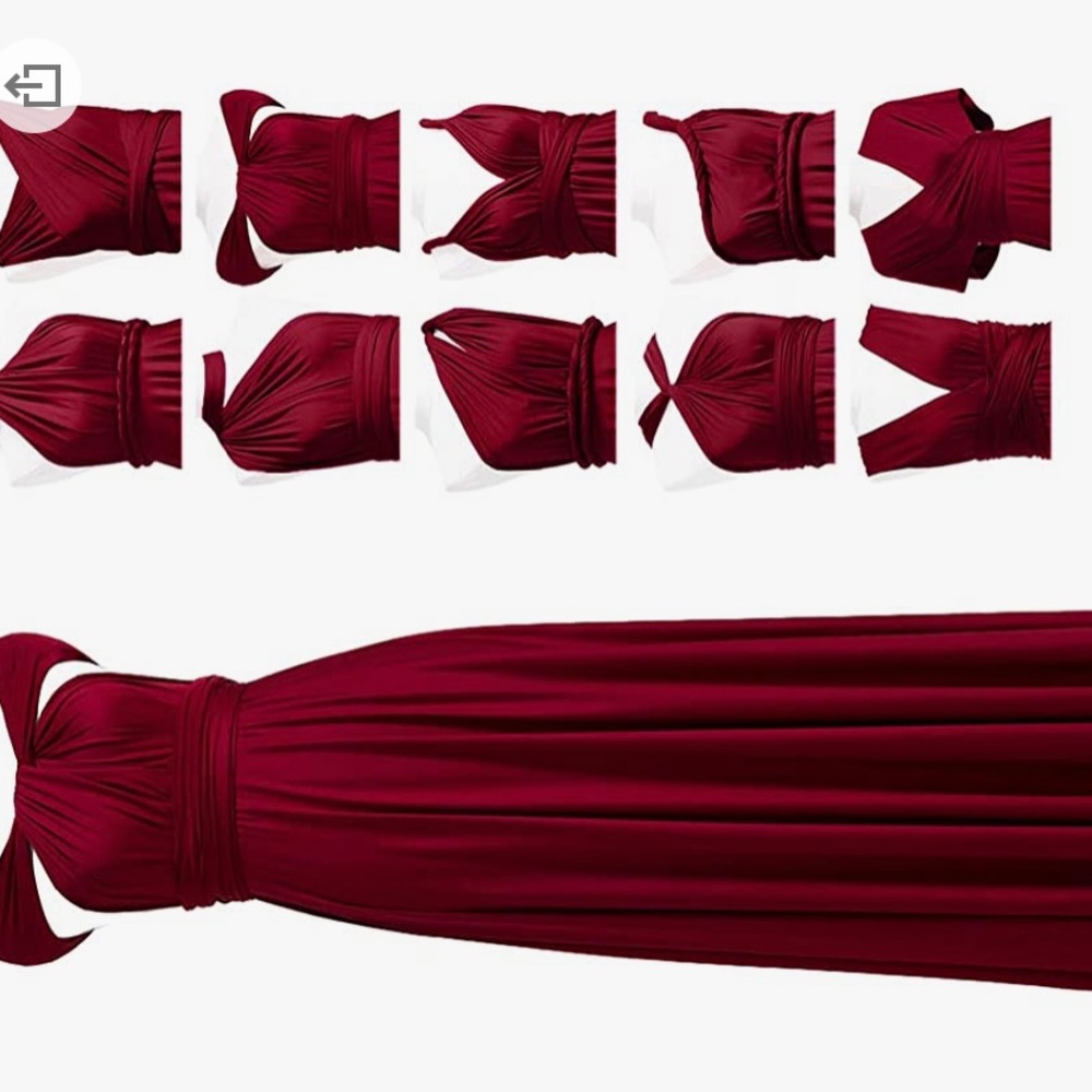 Infinity Dress Worn Once